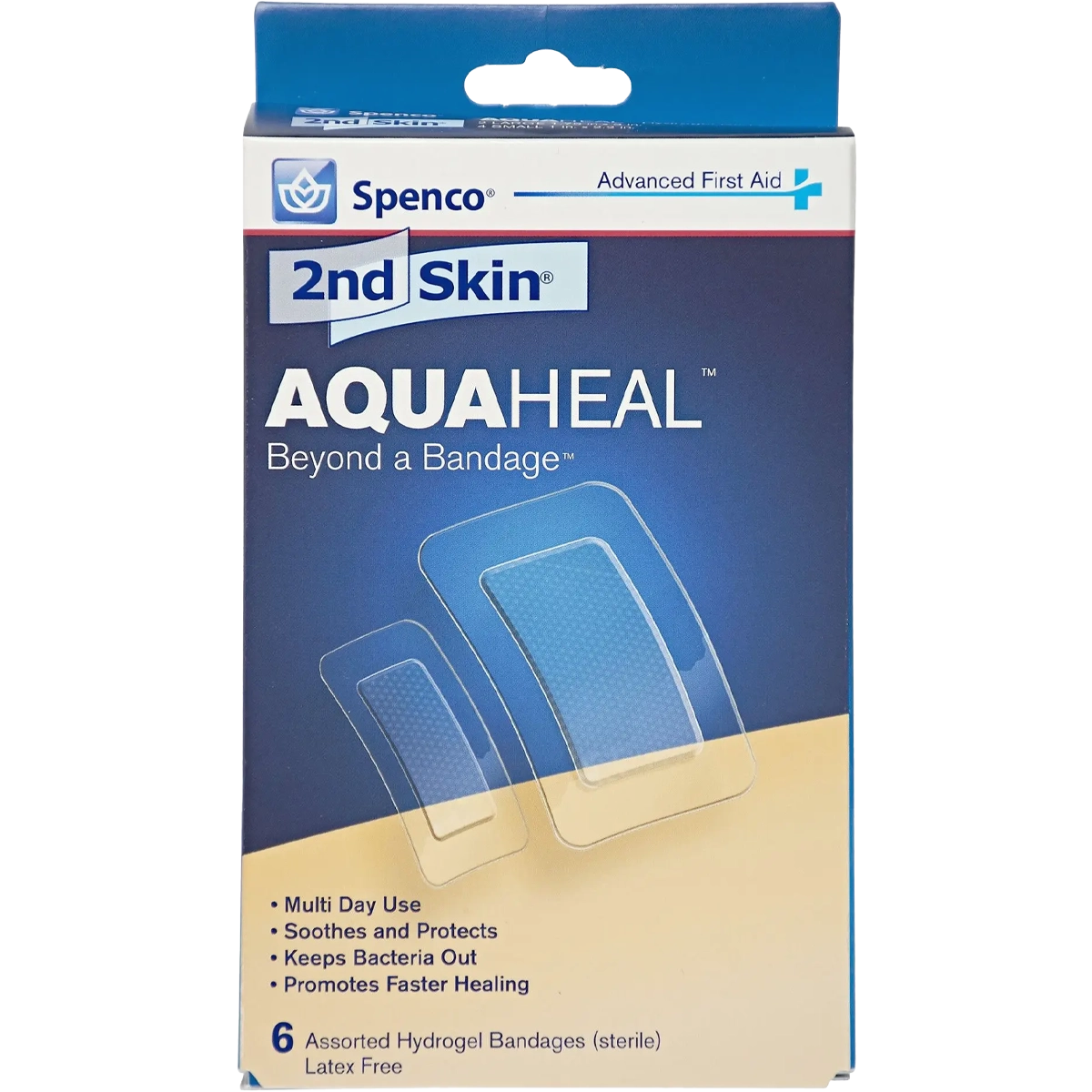 2nd Skin AquaHeal Hydrogel Bandages