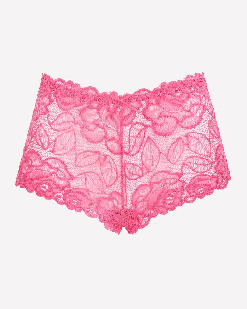 4 Pcs Floral Lace Panties Mid-rise Panty