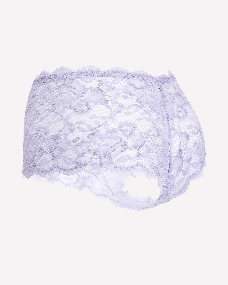 4 Pcs Floral Lace Panties Mid-rise Panty