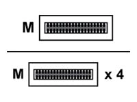 AddOn - 40GBase-CU direct attach cable - TAA Compliant - QSFP  to SFP  - 6.6 ft - twinaxial - passive ADD-QMXSCI-PDAC2M