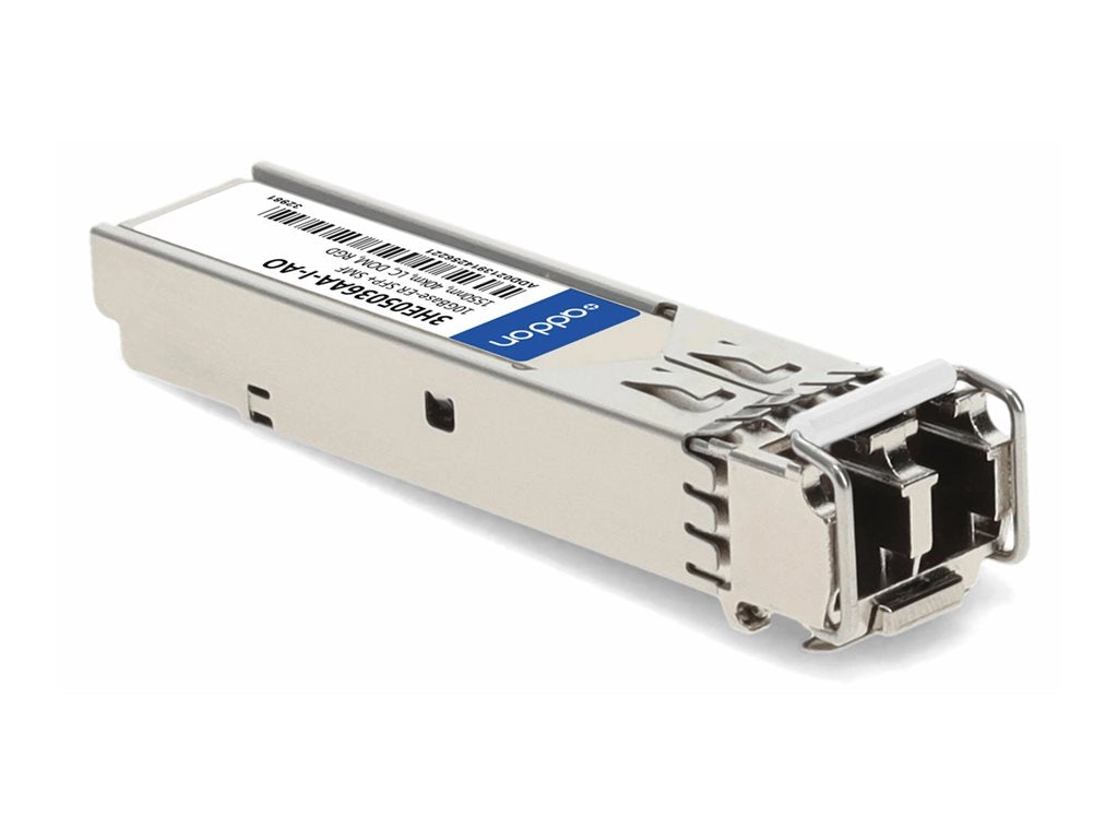 AddOn - SFP  transceiver module - 10GbE - 10GBase-ER - LC single-mode - up to 24.9 miles - 1550 nm - TAA Compliant 3HE05036AA-I-AO