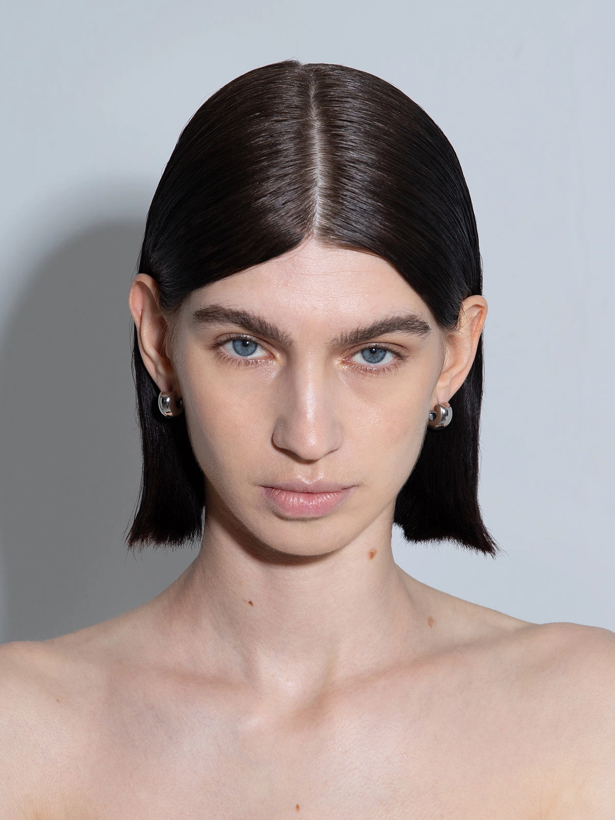 Alma Small Palladium-Plated Earrings
