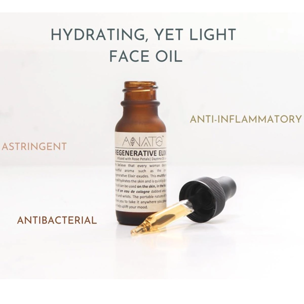 Anato Daytime Oil - Regenerative Elixir, 15 ml | RE15ML