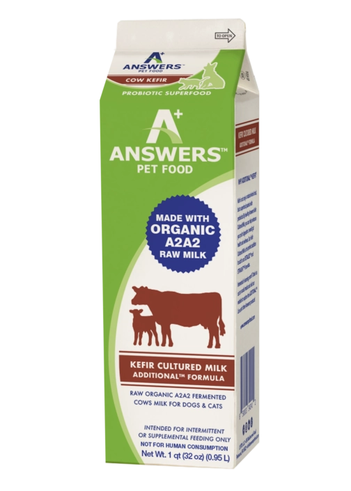 Answers Fermented Raw Cow Milk Kefir