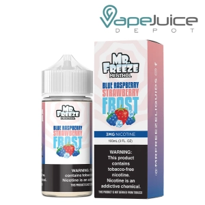 Blue Razz Strawberry Frost Mr Freeze 100ml