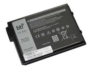 BTI - Notebook battery (equivalent to: Dell XVJNP) - lithium ion - 3-cell - 4680 mAh - 53.3 Wh XVJNP-BTI