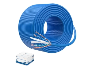 Cable Matters - Bulk cable - 499 ft - 0.2 in - UTP - CAT 6 - CM - stranded - blue 160018-BLU-500