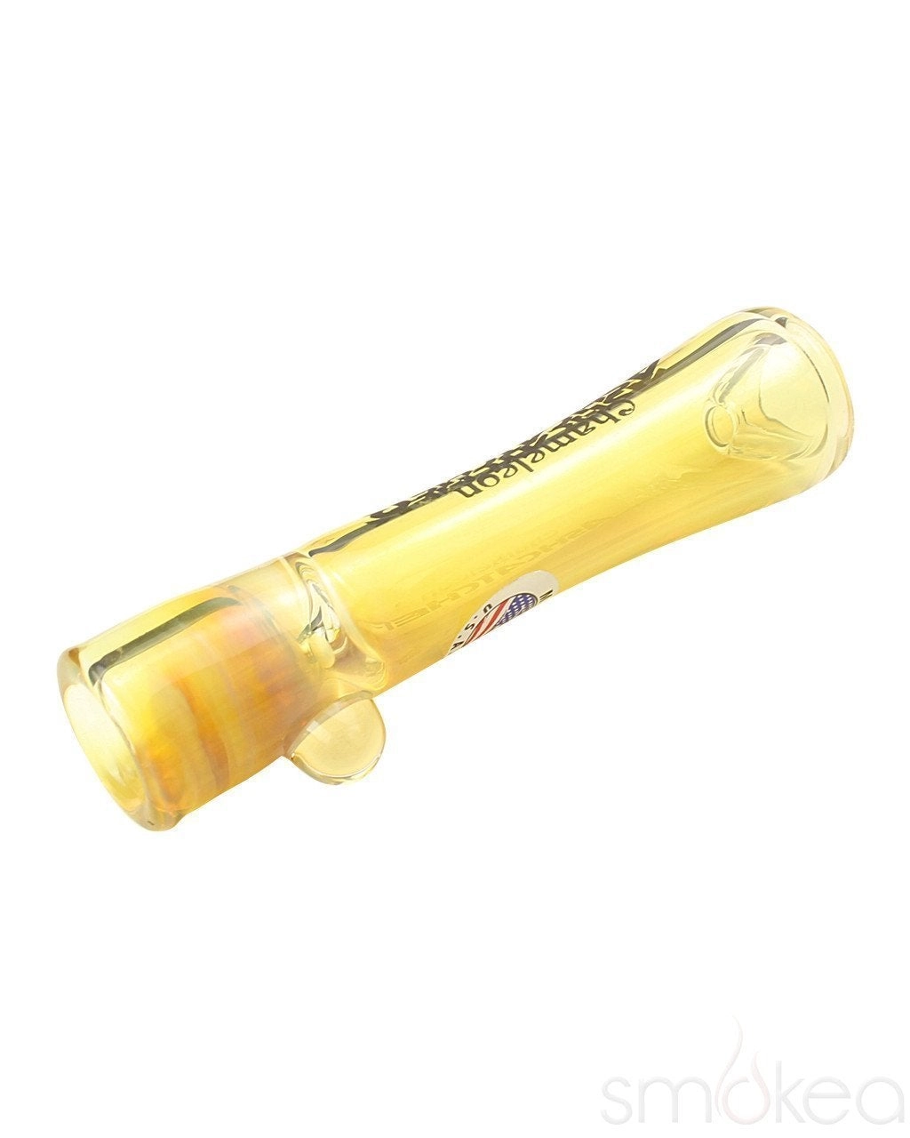 Chameleon Glass Ashcatcher Chillum Pipe