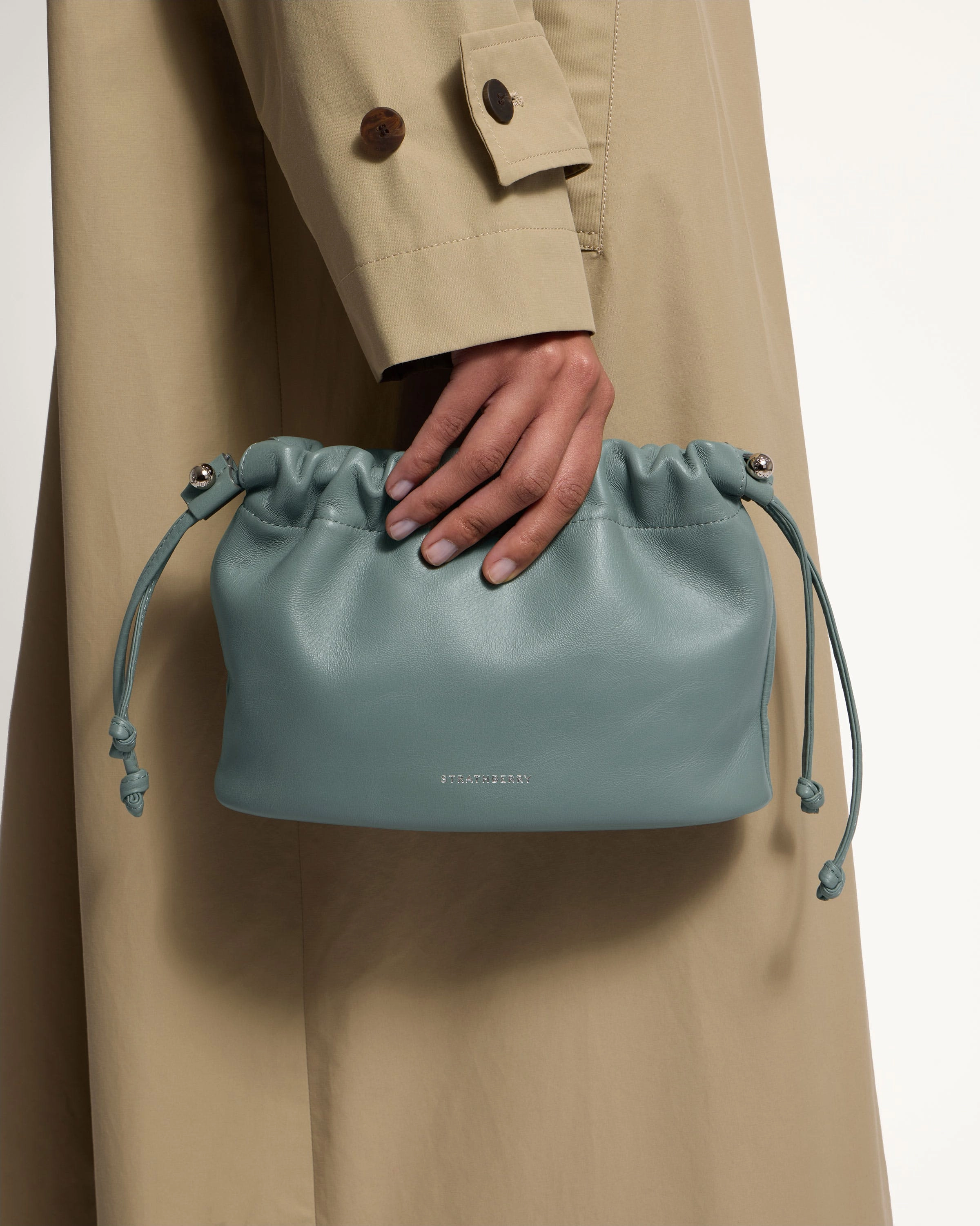 Charlotte Drawstring - Stone Blue