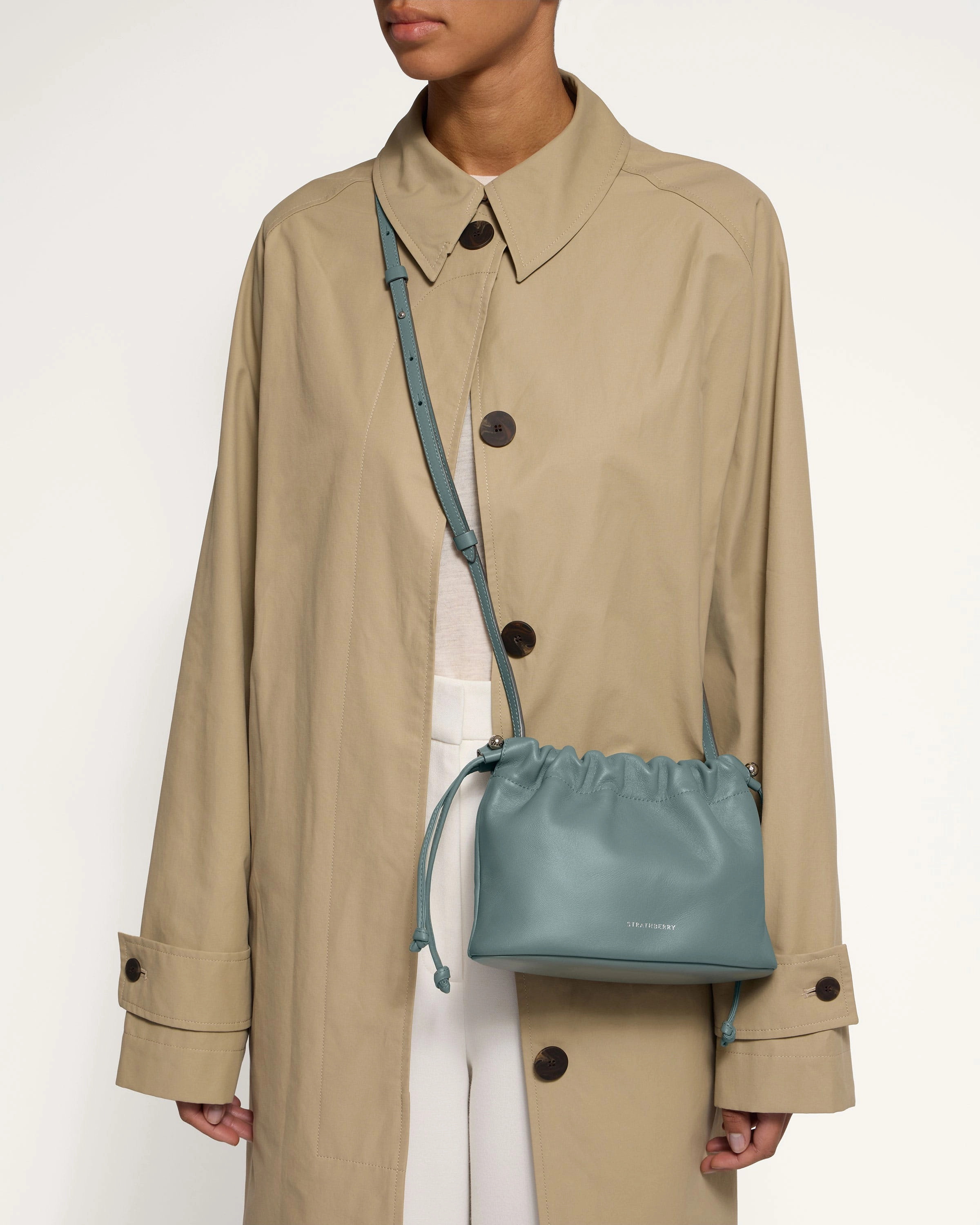 Charlotte Drawstring - Stone Blue