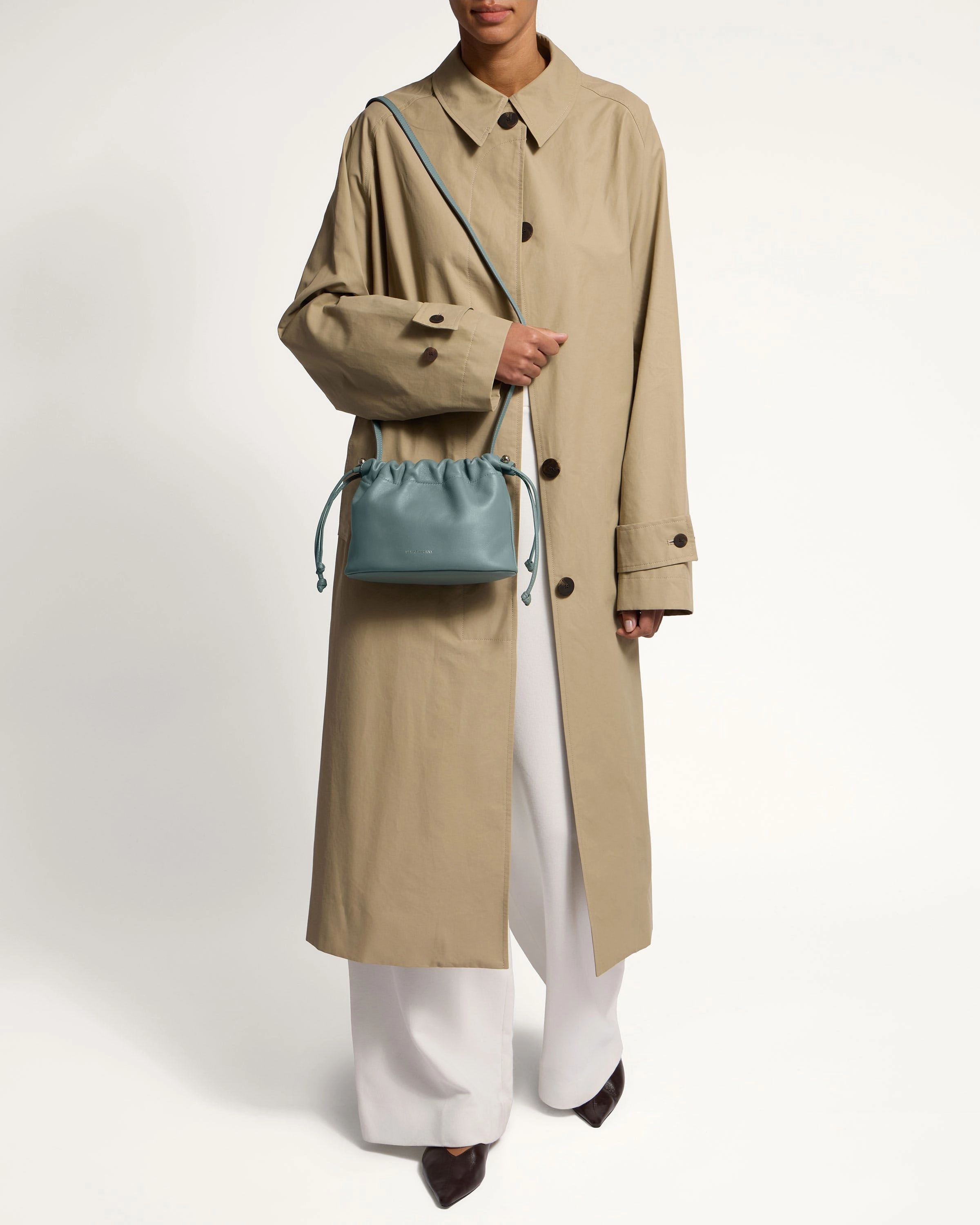 Charlotte Drawstring - Stone Blue