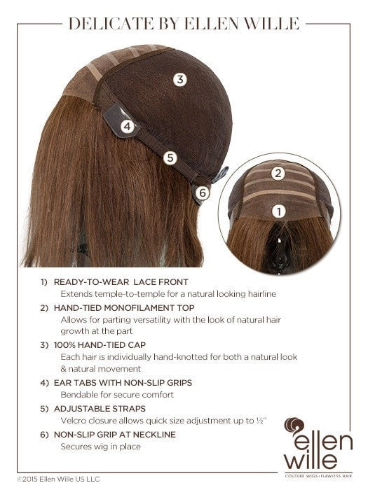 Delicate | Remy Human Hair Lace Front Wig (Hand-Tied) | DISCONTINUED