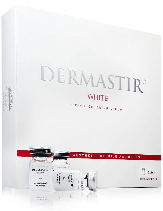 Dermastir Sterile Vials - White