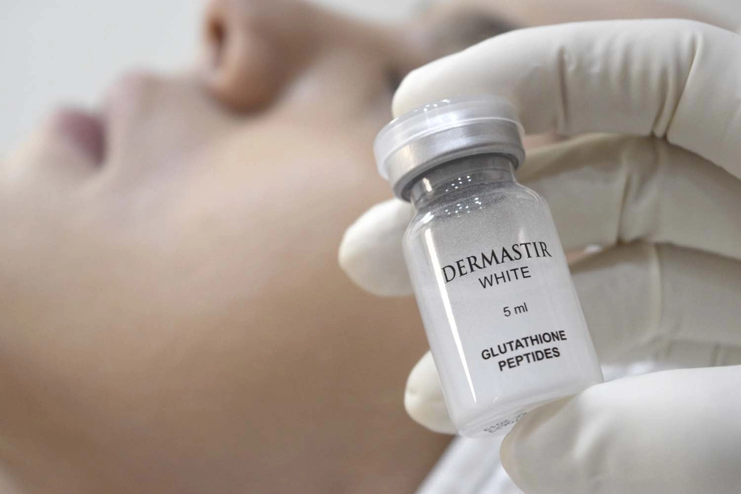 Dermastir Sterile Vials - White