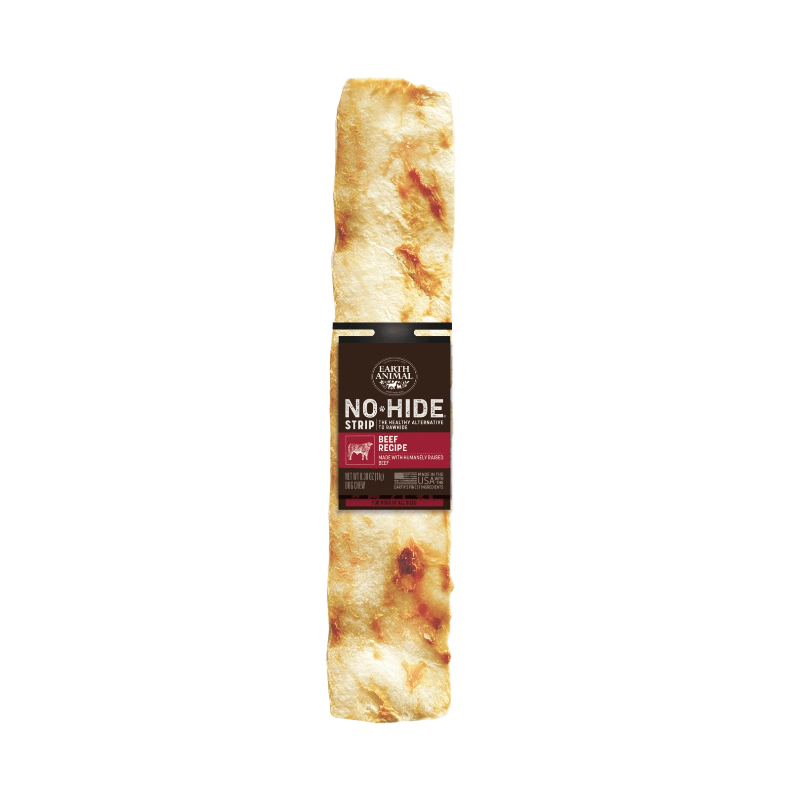 Earth Animal No-Hide Beef Strip Dog Chew