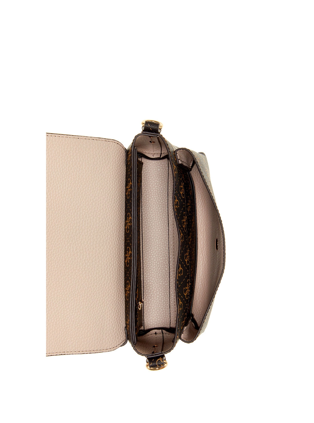 Eco Brown Logo Brenton Shoulder Bag