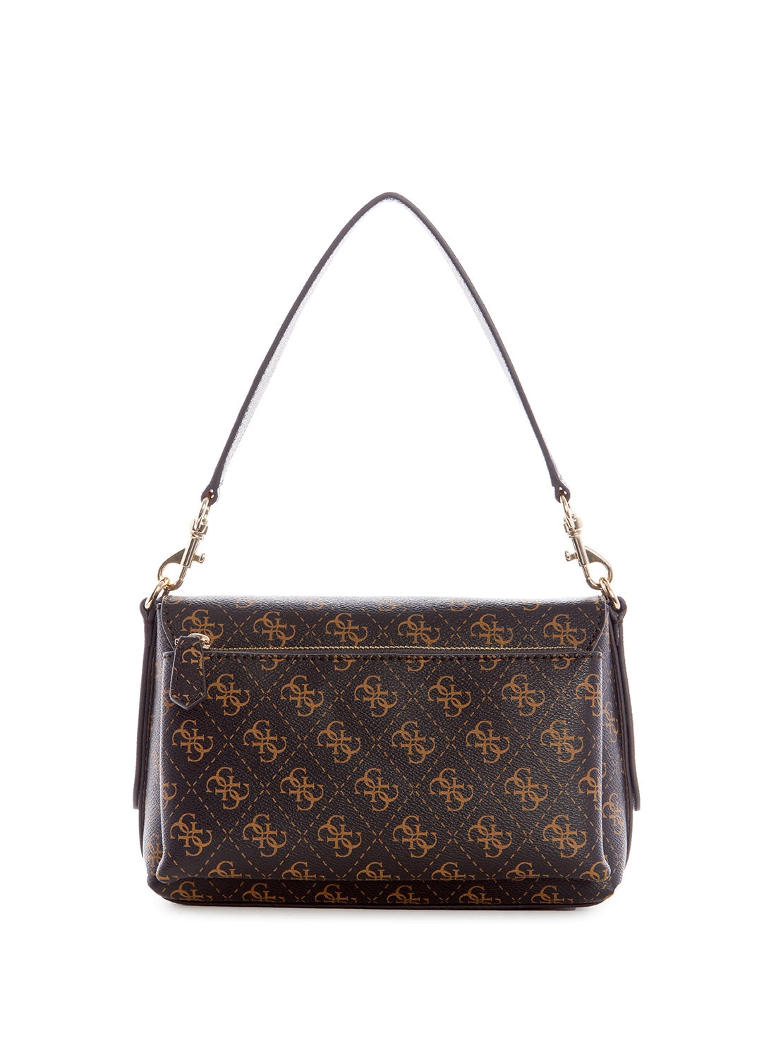 Eco Brown Logo Brenton Shoulder Bag