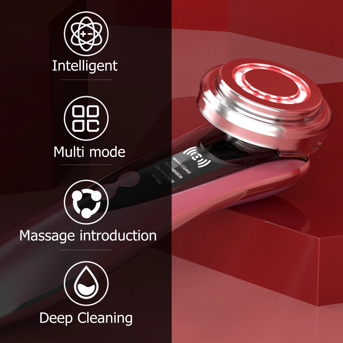 EMS Face Cleansing Skin Rejuvenation Beauty Importer Facial Massager