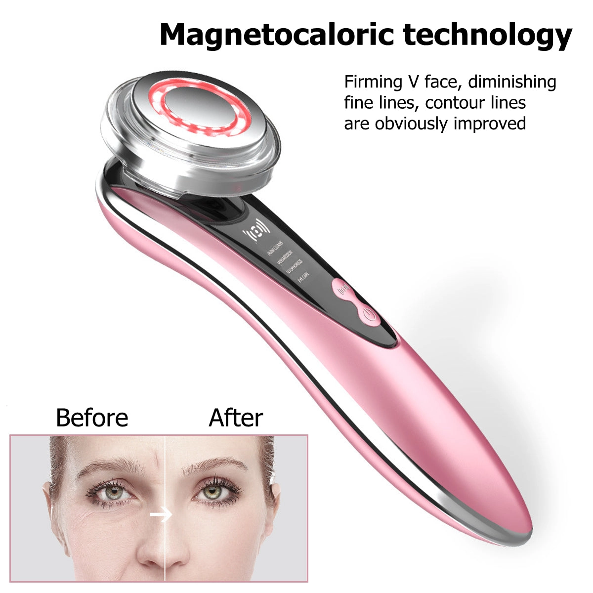 EMS Face Cleansing Skin Rejuvenation Beauty Importer Facial Massager