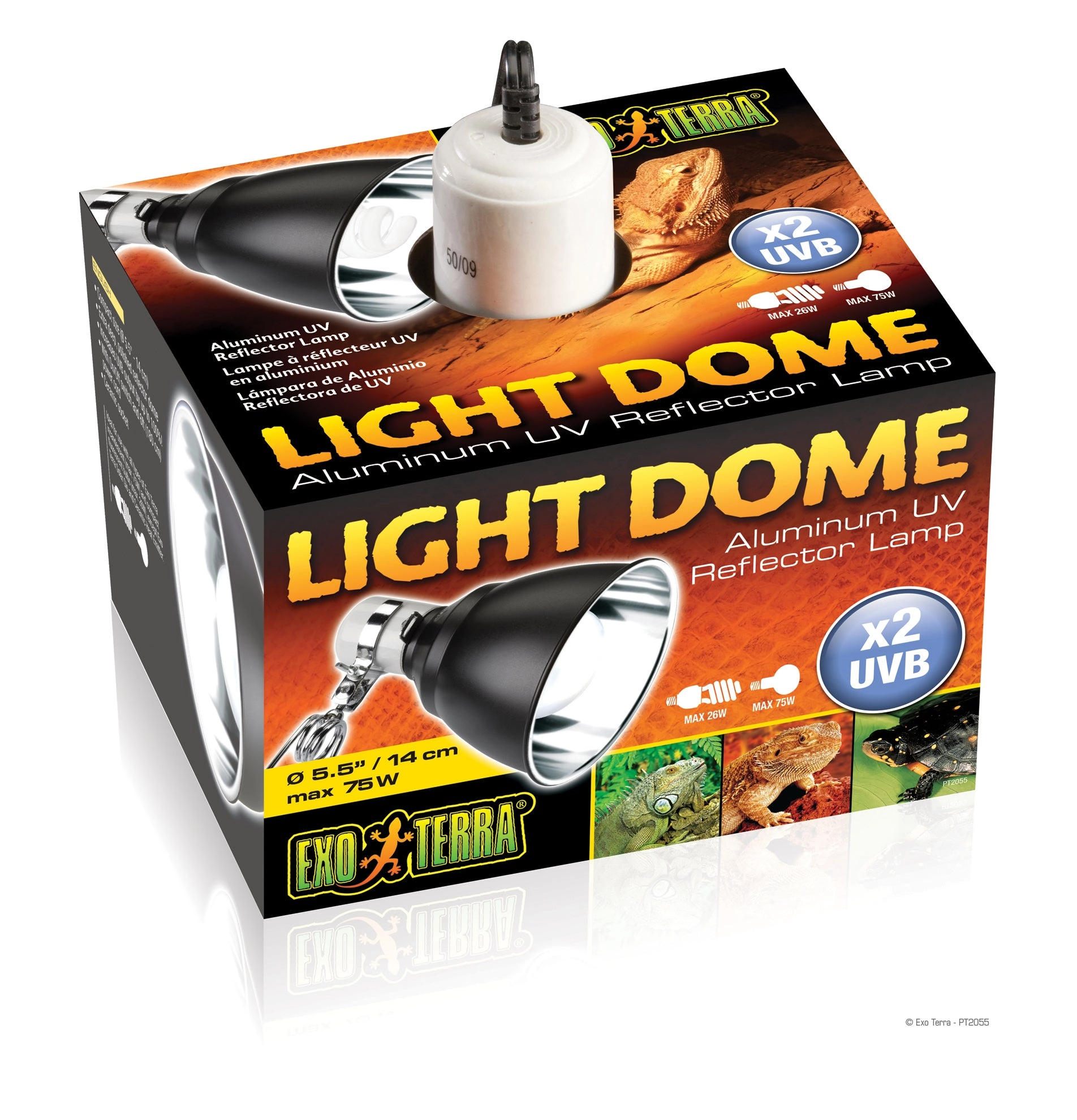 Exo Terra Mirror Dome Light 5.5"