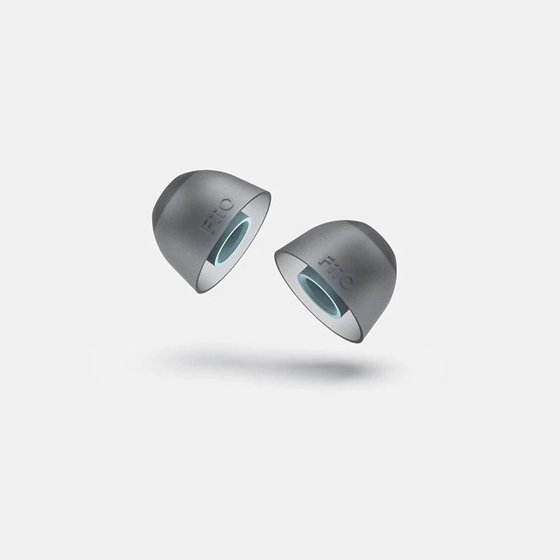 FiiO HS18 Silicon 0.4mm Thick Eartips (6 pairs) For Nozzle 5.0mm-6.5mm