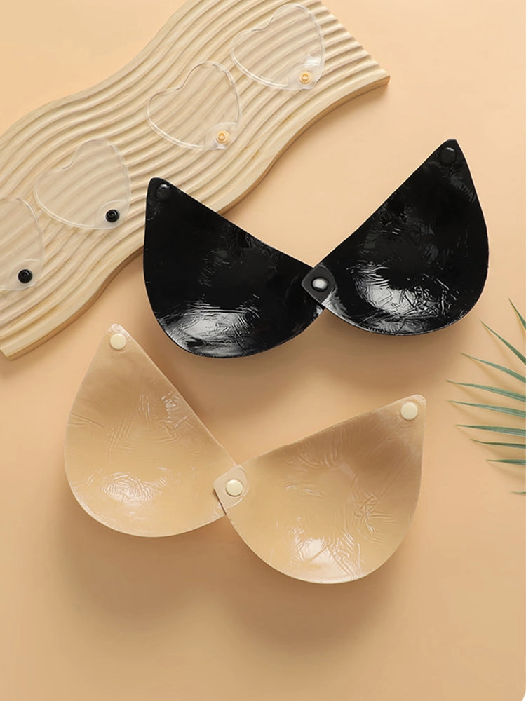 Front Closure Invisible Adhesive Strapless Bra