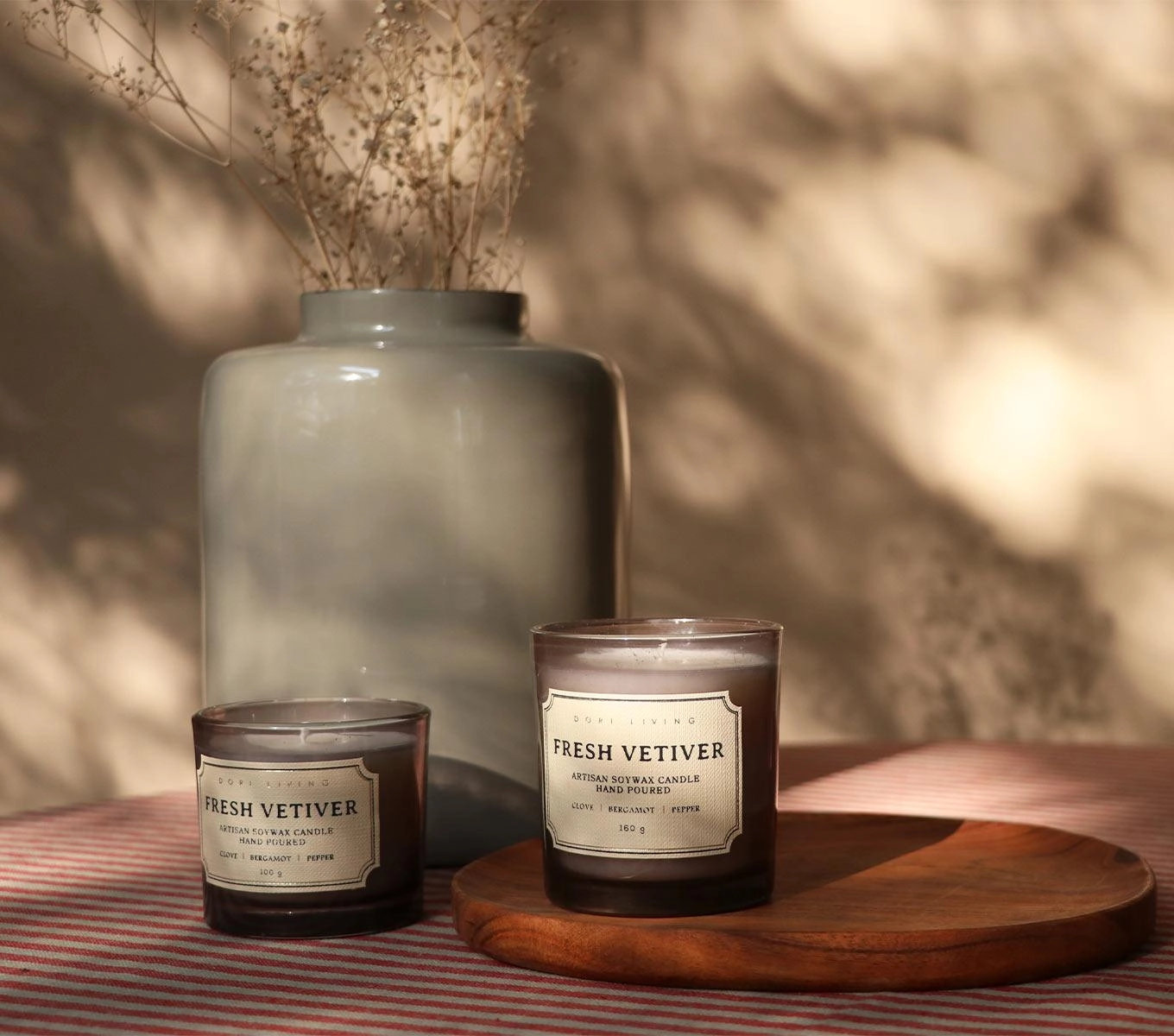 GLASS CANDLE