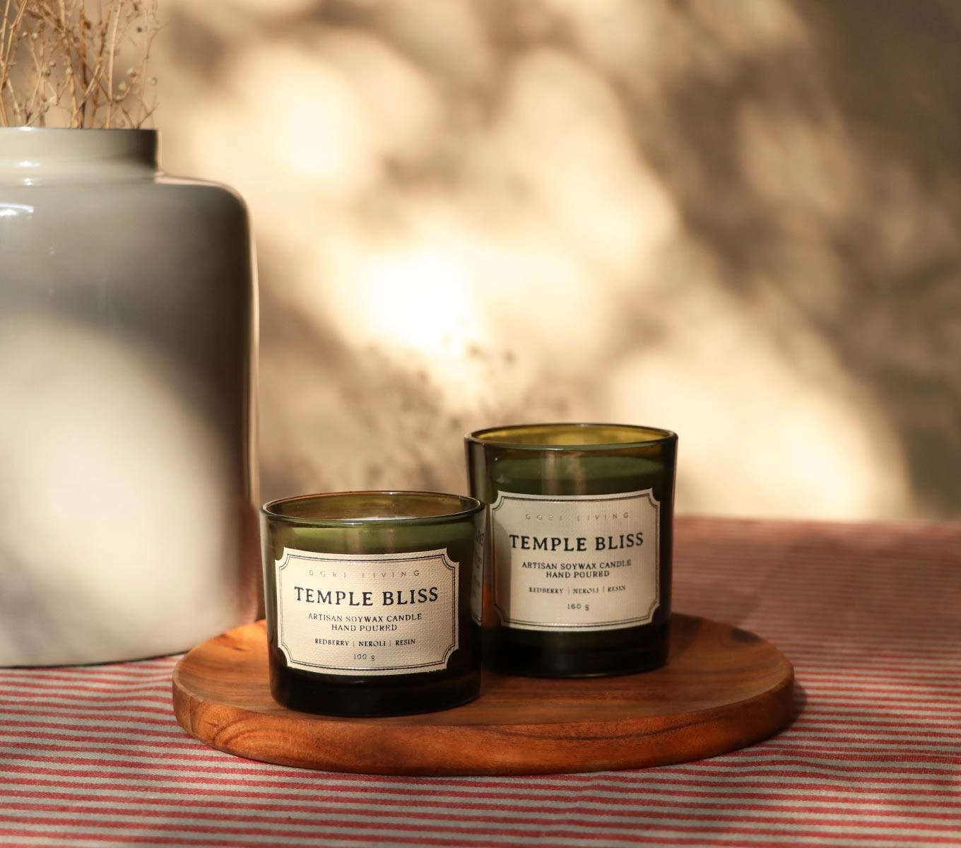 GLASS CANDLE