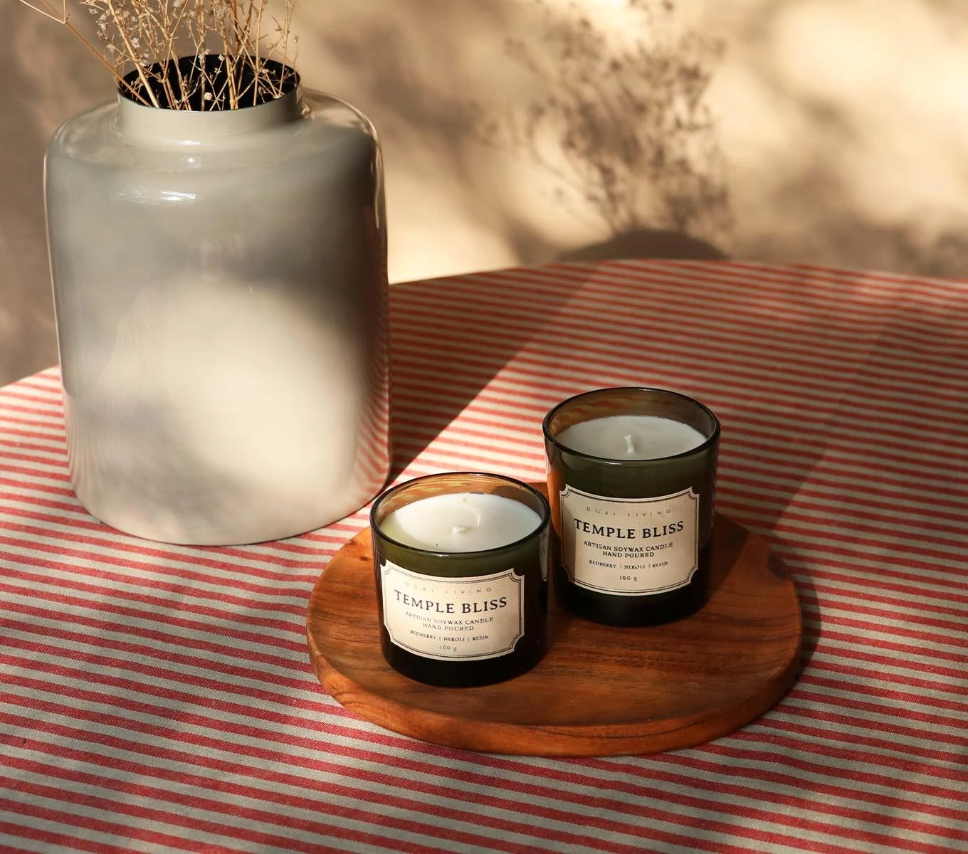GLASS CANDLE