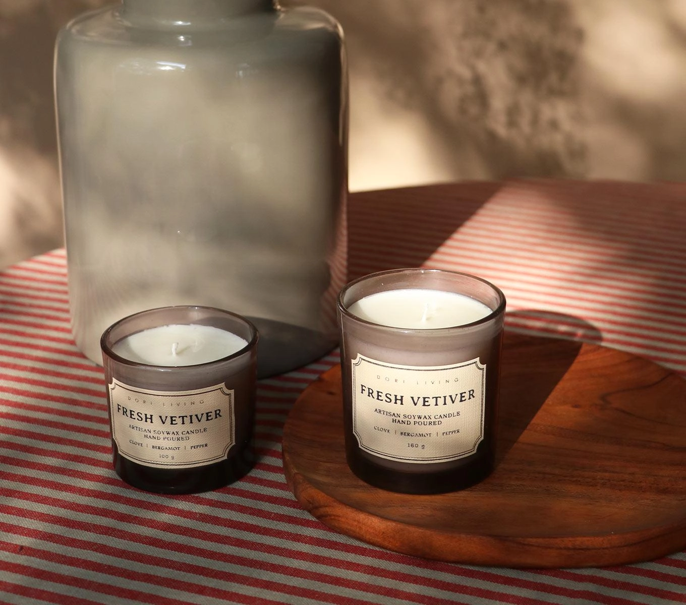 GLASS CANDLE