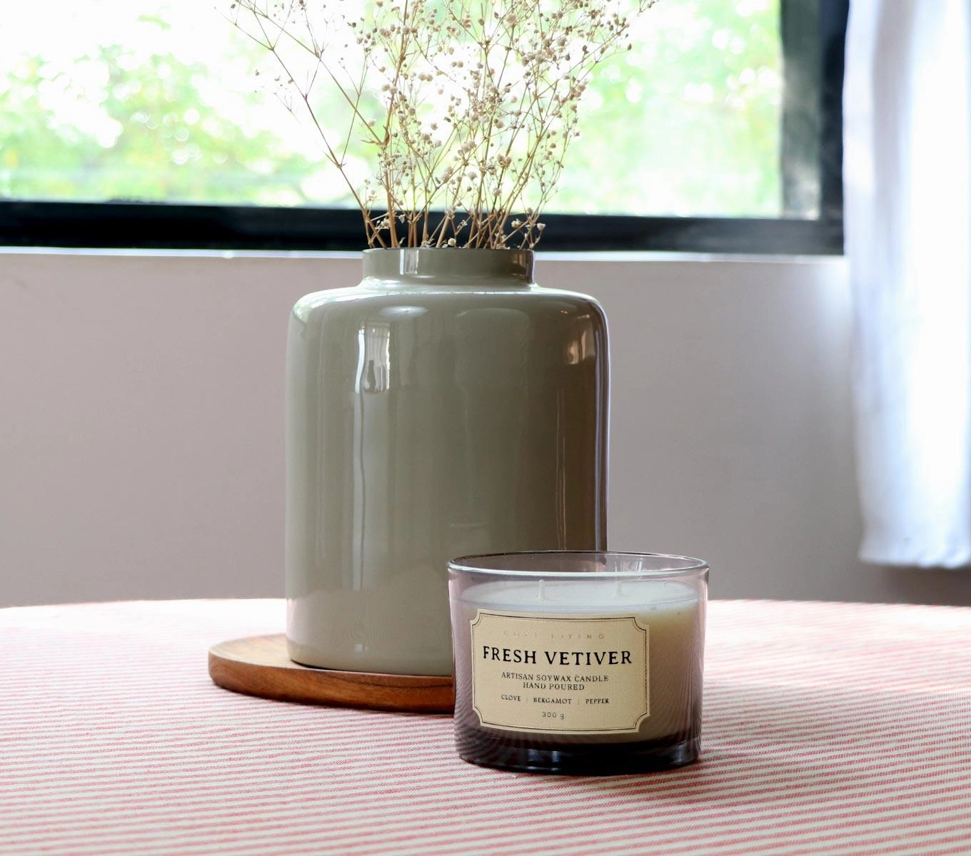 GLASS CANDLE