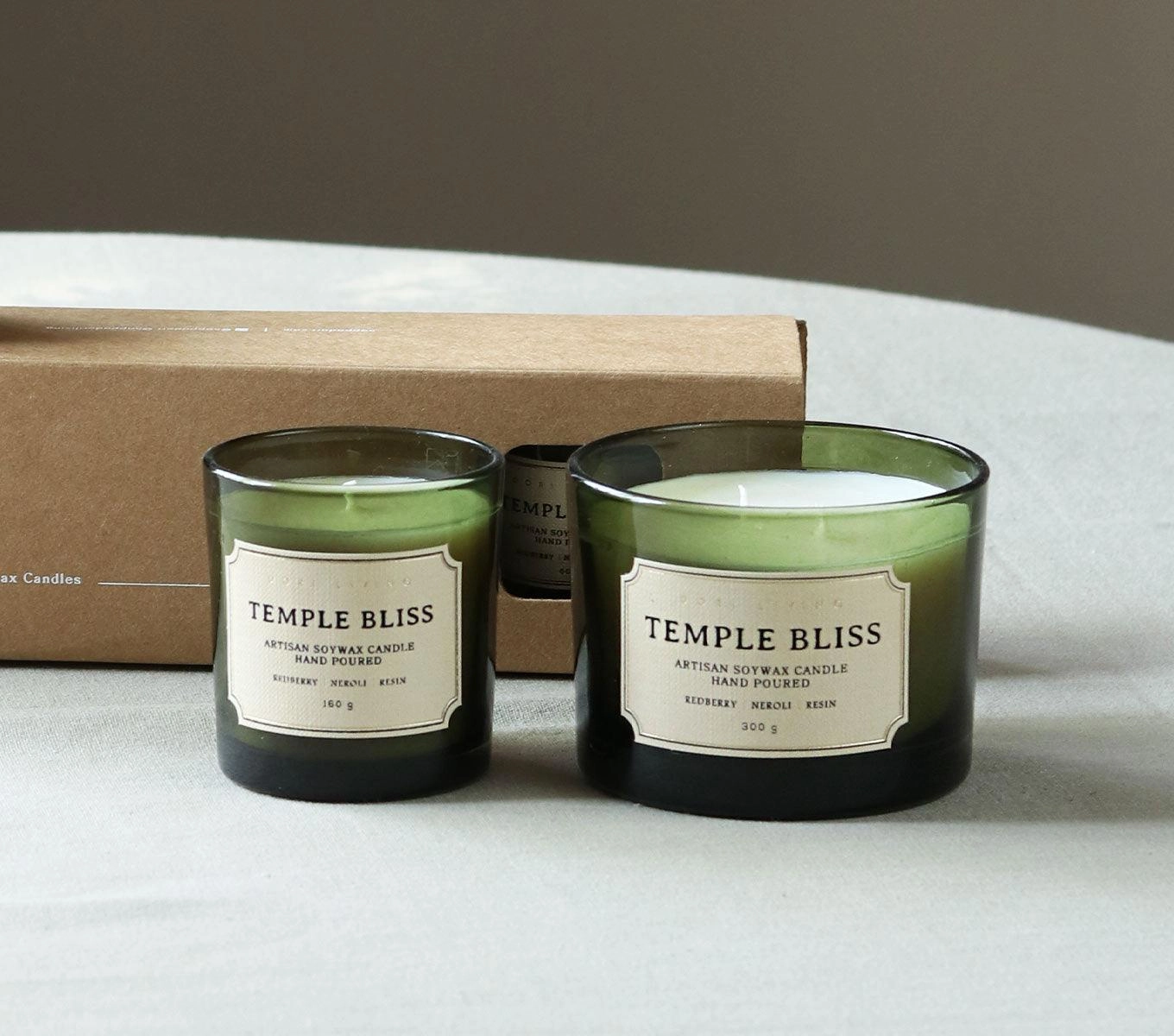 GLASS CANDLE