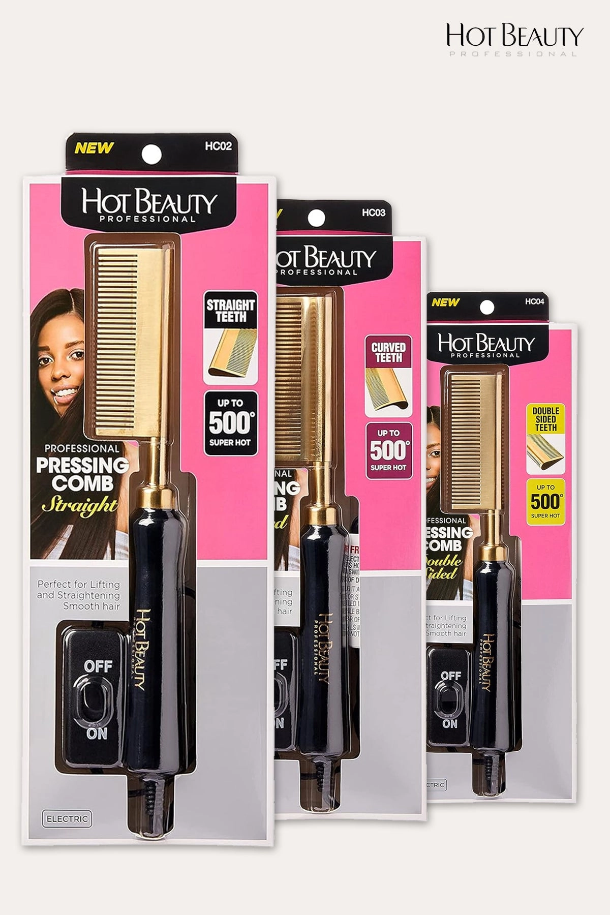 HOT BEAUTY HOT COMB - 4TYPES