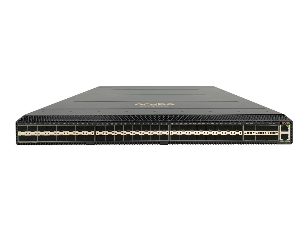 HPE Aruba CX 10000-48Y6C - Switch - L3 - managed - 48 x 1/10/25 Gigabit Ethernet SFP / SFP  / SFP28   6 x 40/100 Gigabit QSFP  R8P14A#B2E