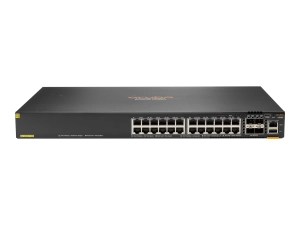 HPE Aruba Networking CX 6200F 24G Class 4 PoE 4SFP 370W Switch - Switch - Max. Stacking Distance 10 kms - L3 - managed - 24 x S0G14A