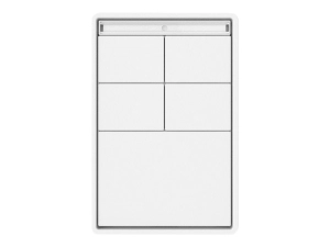 Humanscale MedLink - Kit 3 - mounting component (2 shelves, large drawer module, 4 x drawer modules (small), 10 x drawer dividers MLDKIT3