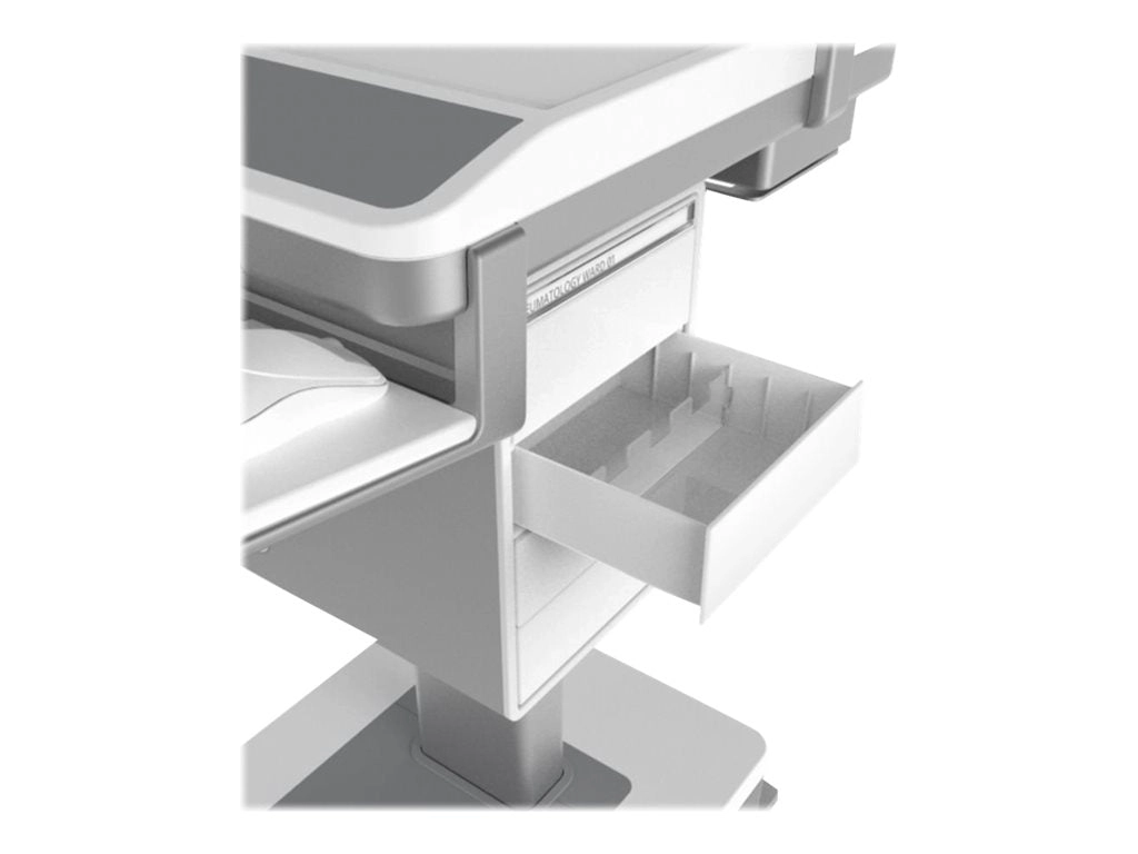Humanscale MedLink - Kit 4 - mounting component (2 shelves, large drawer module, medium drawer module, 2 x drawer modules (small), MLDKIT4