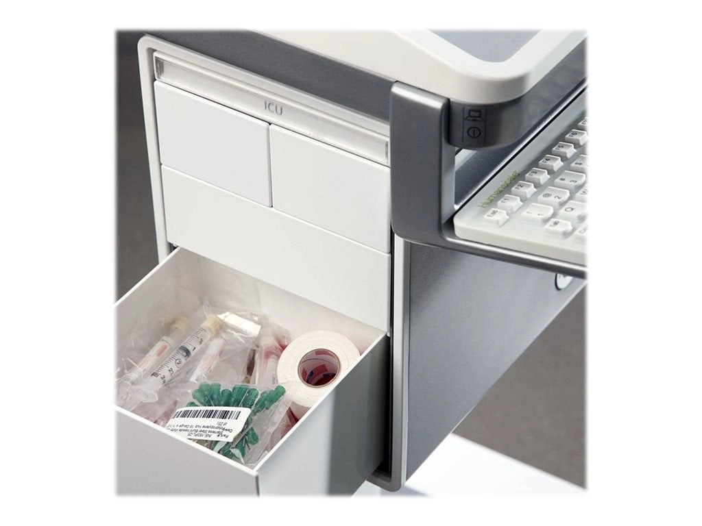 Humanscale MedLink - Kit 7 - mounting component (2 x drawer modules (medium), 5 x drawer dividers (medium), 3 shelves, 4 x drawer MLDKIT7