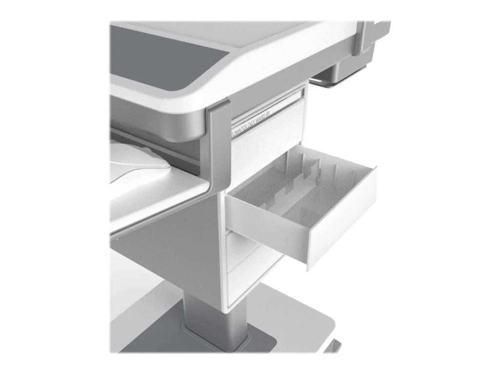 Humanscale MedLink - Kit 7 - mounting component (2 x drawer modules (medium), 5 x drawer dividers (medium), 3 shelves, 4 x drawer MLDKIT7