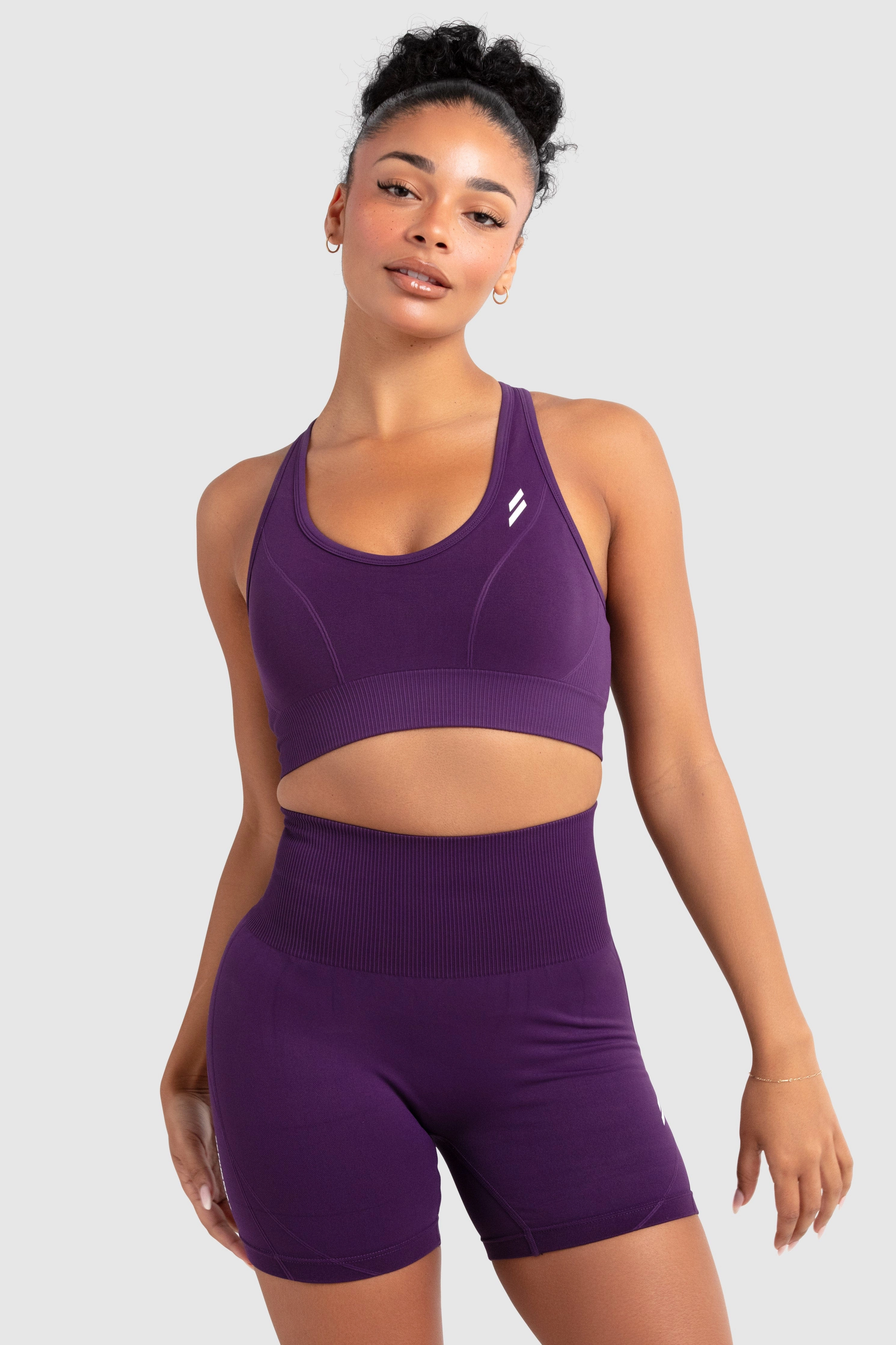 Hyperflex 2 Crop - Plum