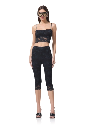 Isaura Lace Top - Noir