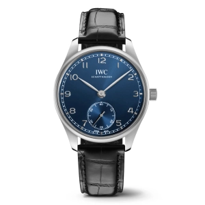 IWC Portugieser Automatic 40 Watch, 40.4mm Blue Dial, IW358305