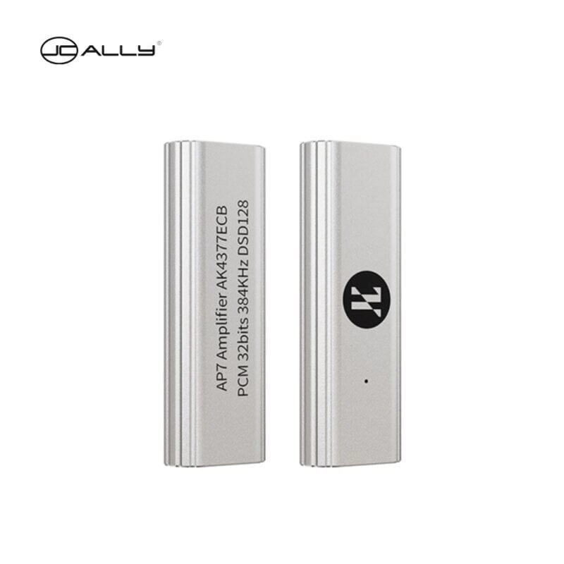 JCALLY AP7 Portable DAC & Headphone Amplifier With Type C To 3.5mm