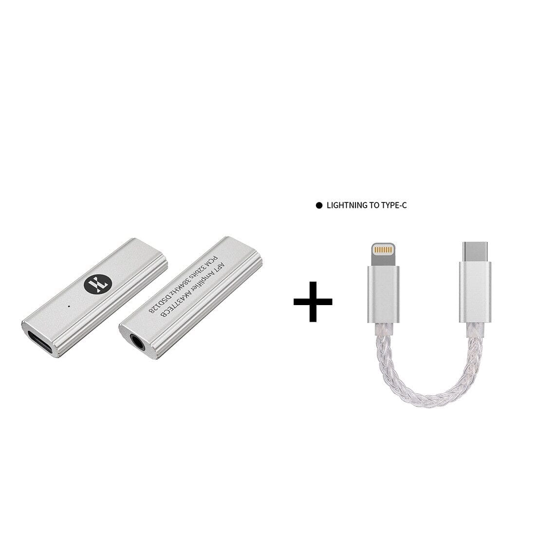 JCALLY AP7 Portable DAC & Headphone Amplifier With Type C To 3.5mm