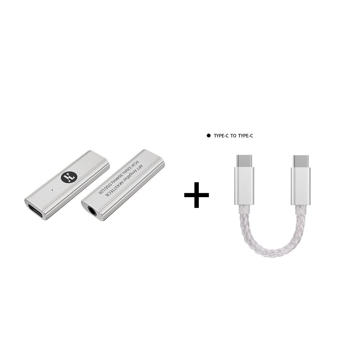 JCALLY AP7 Portable DAC & Headphone Amplifier With Type C To 3.5mm
