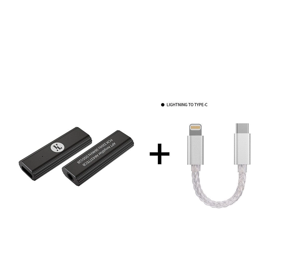 JCALLY AP7 Portable DAC & Headphone Amplifier With Type C To 3.5mm