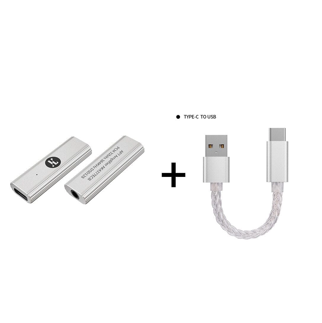 JCALLY AP7 Portable DAC & Headphone Amplifier With Type C To 3.5mm