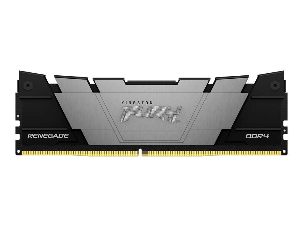 Kingston FURY Renegade - DDR4 - module - 8 GB - DIMM 288-pin - 3200 MHz / PC4-25600 - CL16 - 1.2 V - unbuffered - non-ECC - black KF432C16RB2/8