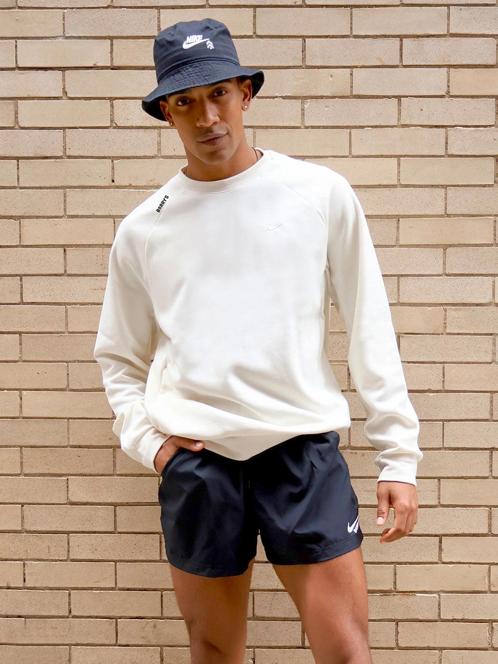 NIKE BLACK DRI-FIT UNLINED SHORT