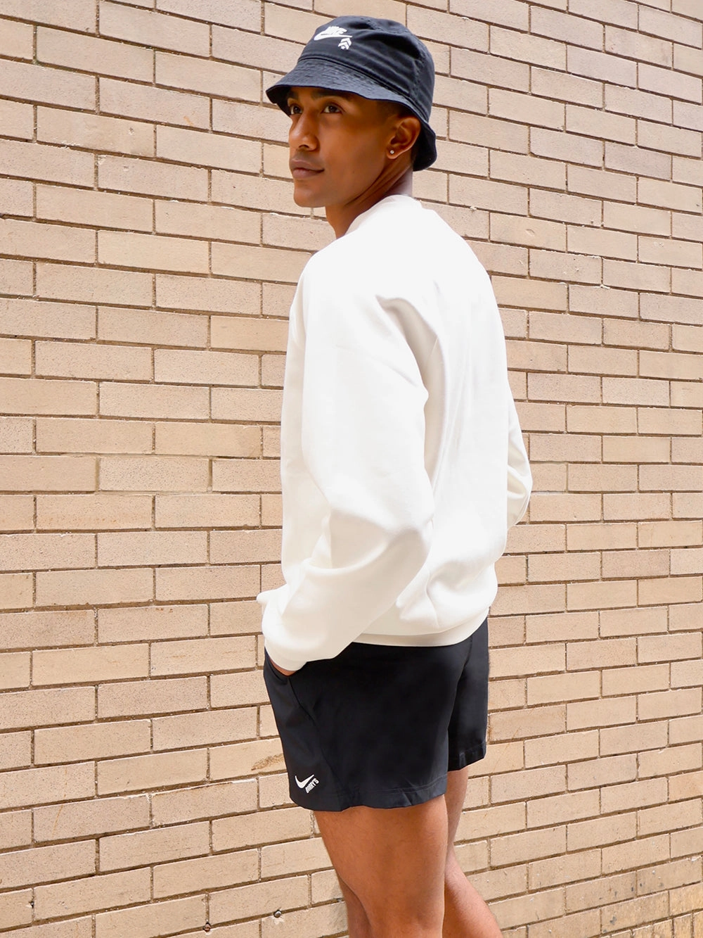 NIKE BLACK DRI-FIT UNLINED SHORT